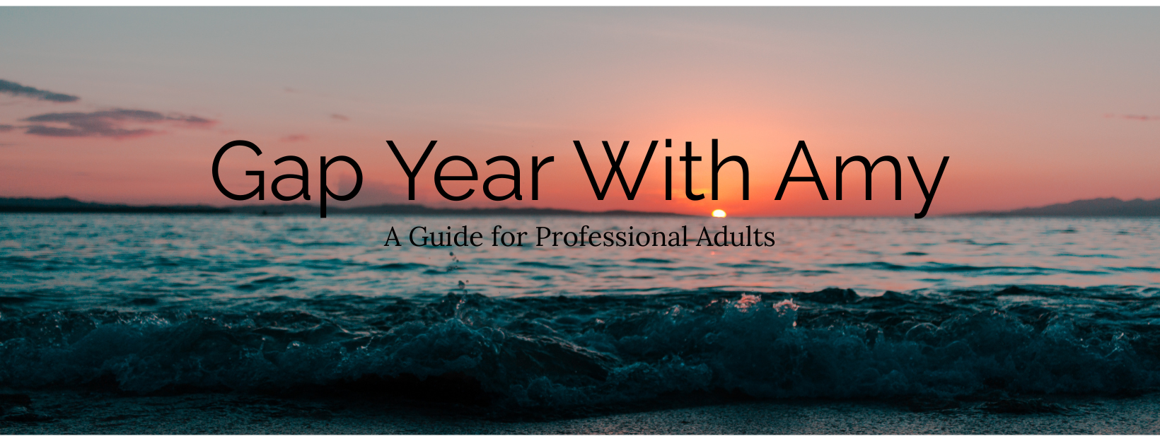 Gap Year With Amy